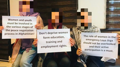 Afghanistan women's rights protester says Taliban violence won't stop future demonstrations