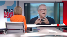 Bill Gates squirms as PBS' Judy Woodruff grills him on past ties to Jeffrey Epstein: 'Well, he's dead, so...'
