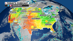 Cold front brings potential flooding to East, Tropical Storm Sam expected to form in Atlantic