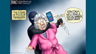 Political cartoon of the day: After the defunding