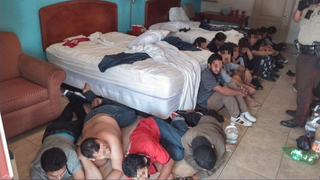 Texas Border Patrol discovers hotel room packed with illegals in suspected human smuggling operation