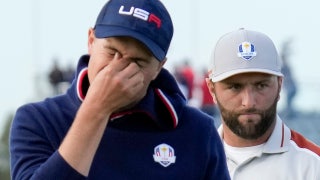 Jordan Spieth astonishingly lips out in latest odd Ryder Cup moment