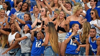 Memphis fan knocked out cold by brutal rights in chaotic scene at the Liberty Bowl