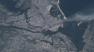 NASA satellite image shows impact of 9/11 attacks, smoke seen from space