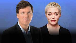 Rose McGowan exposes the dark underbelly of Hollywood, her experience in a cult on 'Tucker Carlson Today'