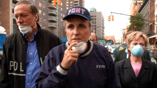Rudy Giuliani 'breathing on his own' after 9/11-induced health scare