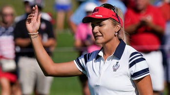 U.S. trims deficit at Solheim Cup even as Korda struggles