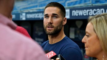 Kiermaier hit, apparent retribution, as Rays clinch playoffs