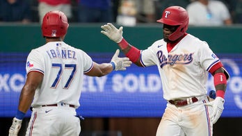 Garcia sets rookie HR record in 7-6 Rangers win over Angels