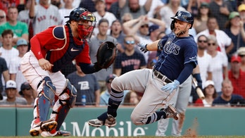 Meadows, Rays rally from 6 runs down, beat Bosox 11-10 in 10