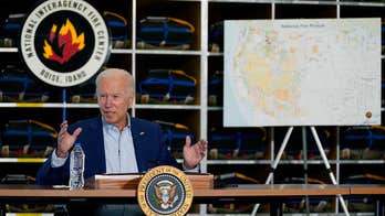 White House abruptly cuts feed of Biden mid-sentence as he asks question at wildfires briefing