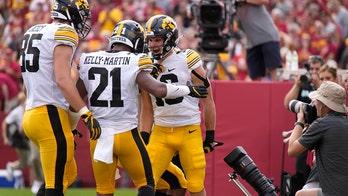 No. 9 Iowa beats No. 10 Iowa St 27-17 to keep Cy-Hawk Trophy