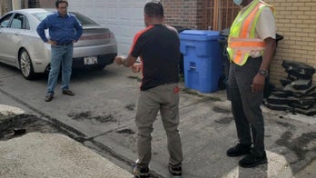 Chicago man fed up with speed bump behind home, takes pickax to it and faces $500 fine