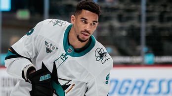 Sharks' Evander Kane pushes back on estranged wife's 'incredibly false' betting claims