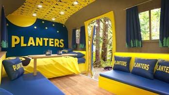 Planters turning NUTmobile into vacation rental with Mr. Peanut decor