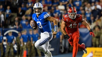 Hall passes for 3 TDs, BYU tops No. 21 Utah 26-17
