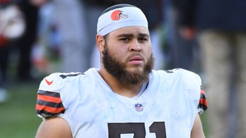 Browns lineman Jedrick Wills sums up close loss in one NSFW tweet