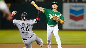 Chapman homers, Montas shuts down White Sox as A's end skid