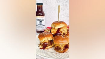 Cheesy meatball sliders with barbecue sauce: Try the recipe
