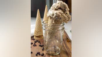 5-ingredient no-churn coffee ice cream for International Coffee Day