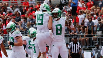 Oregon, Iowa enter top 5; Arkansas has 1st ranking since '16