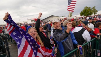 Ryder Cup fans break into 'Sweet Caroline' as event nears start