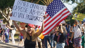 Los Angeles bars protests at homes after anti-vaccine rally supporters show up at officials’ residences