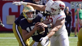 Notre Dame takes lead with TD vs. Wisconsin, fans debate whether it was catch