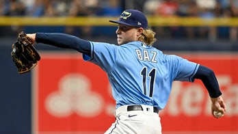 Baz's 5 2/3 scoreless innings helps Rays sweep Marlins 3-2
