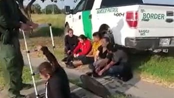 Video shows arrest of illegal immigrants hidden in drainage system in Texas