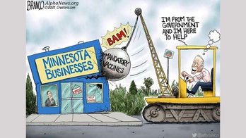 Political cartoon of the day: Biden's wrecking ball