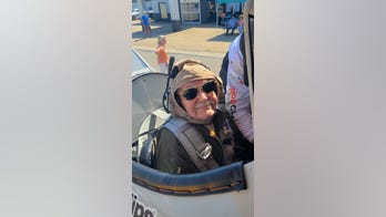 WWII vet hits the skies for his 100th birthday
