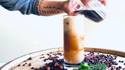 'Gin & Java' cocktail recipe for a fall weekend treat