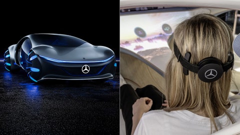 Mercedes-Benz demos mind controls in its 'Avatar'-inspired car of the future