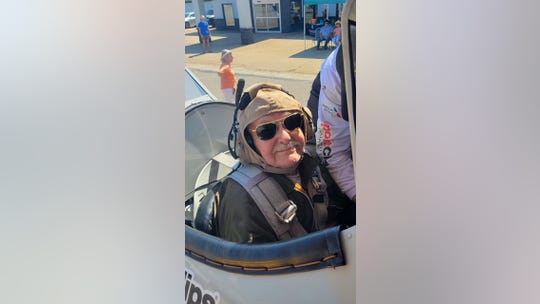 WWII vet hits the skies for his 100th birthday