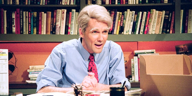 Norm Macdonald as Andy Rooney during a "60 Minutes" skit on May 14, 1994.