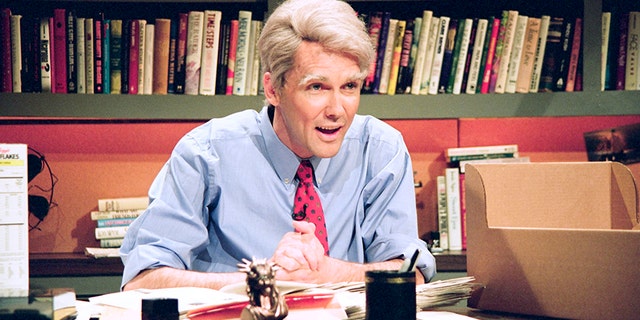 Norm Macdonald as Andy Rooney during a "60 Minutes" skit on May 14, 1994.