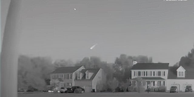 The video provided to the American Meteor Society