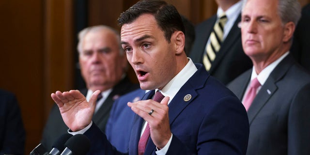 Rep. Mike Gallagher, R-Wis., and his Democrat counterparts on the House China Committee signaled that they won't stop visiting Taiwan. (AP Photo / J. Scott Applewhite / File)