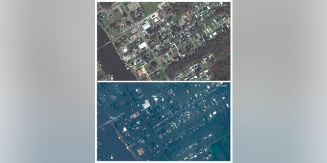 Hurricane Ida's destruction revealed in before-and-after satellite ...