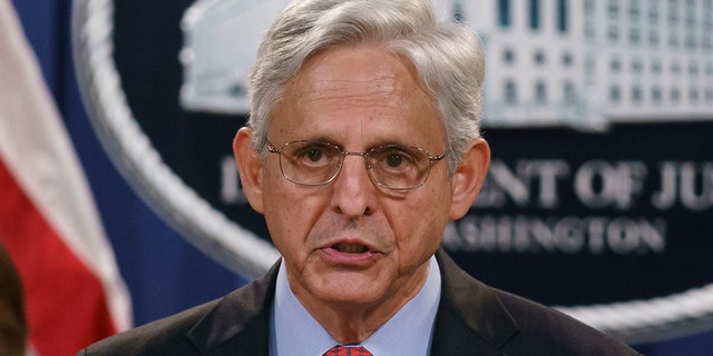 Attorney General Merrick Garland announces a lawsuit to block the enforcement of a new Texas law that bans most abortions, at the Justice Department in Washington, Thursday, Sept. 9, 2021. Garland will testify in front of Congress in the coming days and is likely to be asked about a memo he sent asking the FBI to look into alleged threats against school boards. (AP Photo/J. Scott Applewhite)