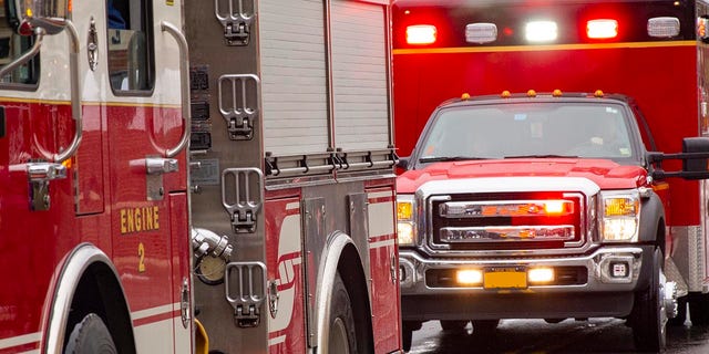 The Denver Fire Department rescued those trapped in the street flooding. 