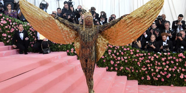 Billy Porter arrives for the 2019 Met Gala celebrating ‘Camp: Notes on Fashion’ at The Metropolitan Museum of Art on May 06, 2019 in New York City.