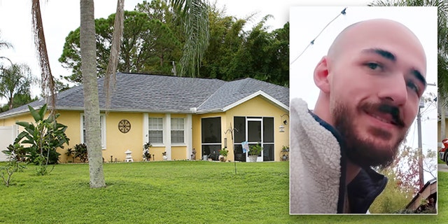 Brian Laundrie and his home in North Port, Florida