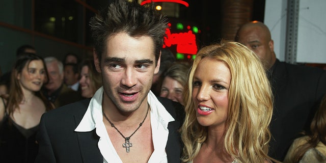 Colin Farrell and Britney Spears had a fling in 2003.