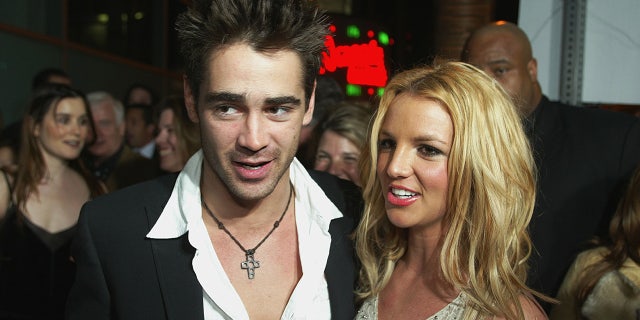 Colin Farrell and Britney Spears had a fling in 2003.