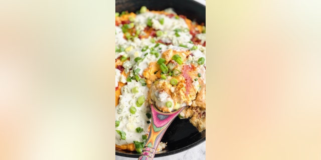 Debi Morgan, of Quiche My Grits, shared her ‘Buffalo Chicken Tater Tots’ recipe with Fox News.