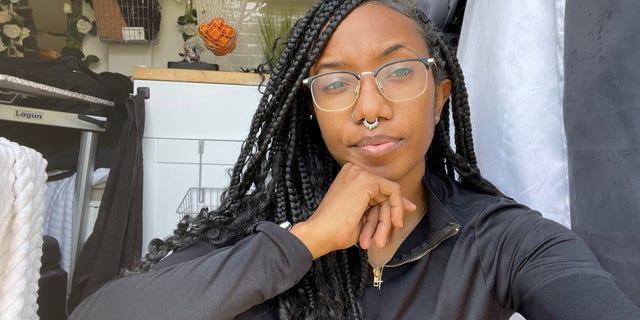 Jasmine Wilson moved into her renovated van full time on Dec. 1, 2020, with her dog Ice, and her goal is to visit every national park in the U.S.
