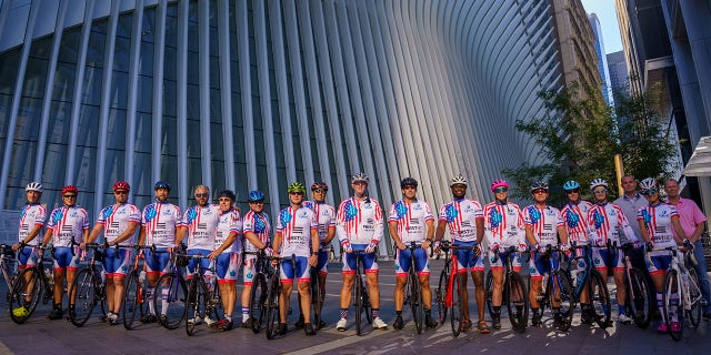 Cyclists 9/11 Ride of Hope from NYC to Arlington