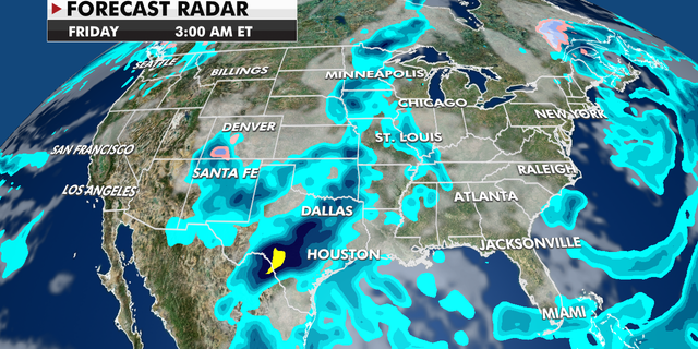 Forecast Radar Friday